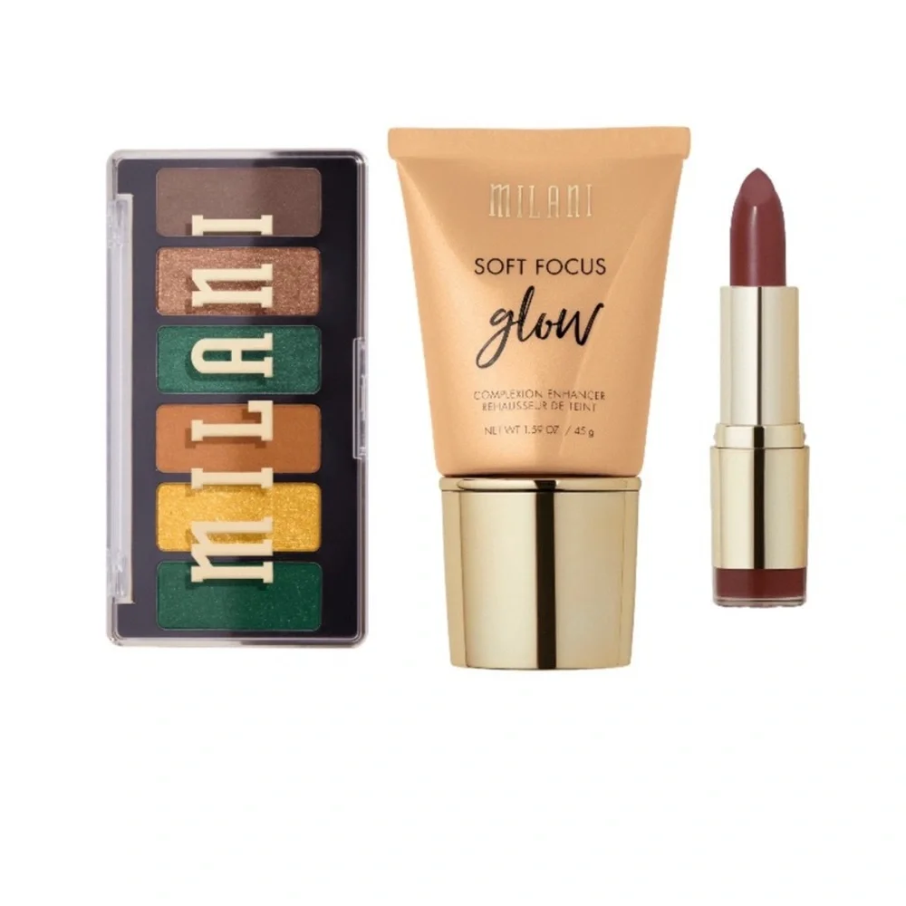NIB Milani x Rocio‎ Roses Allure Gem Kit Makeup Set Glow